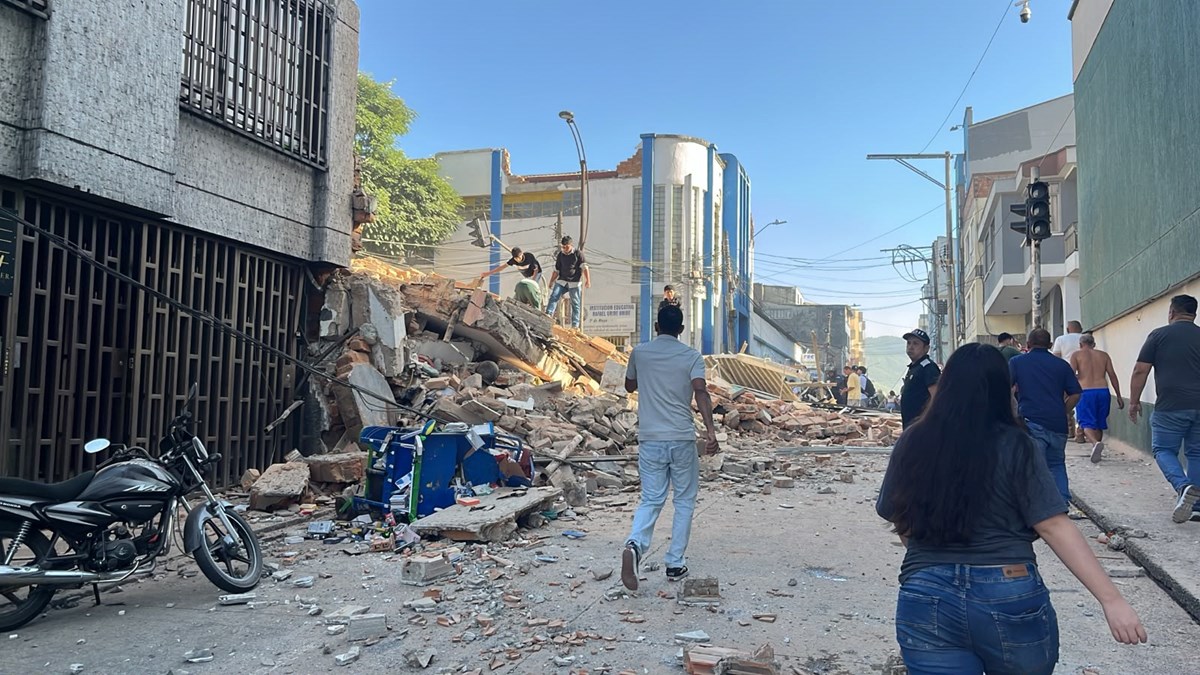 Earthquake in Colombia
